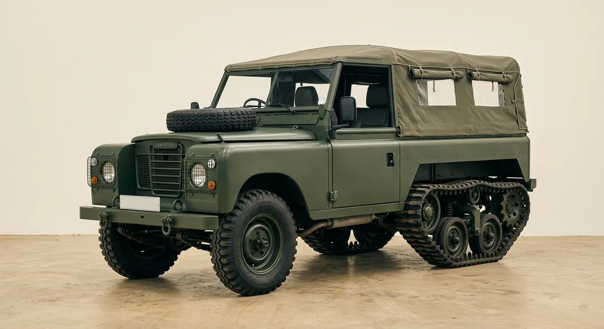 Laird Centaur Half-Track Land Rover