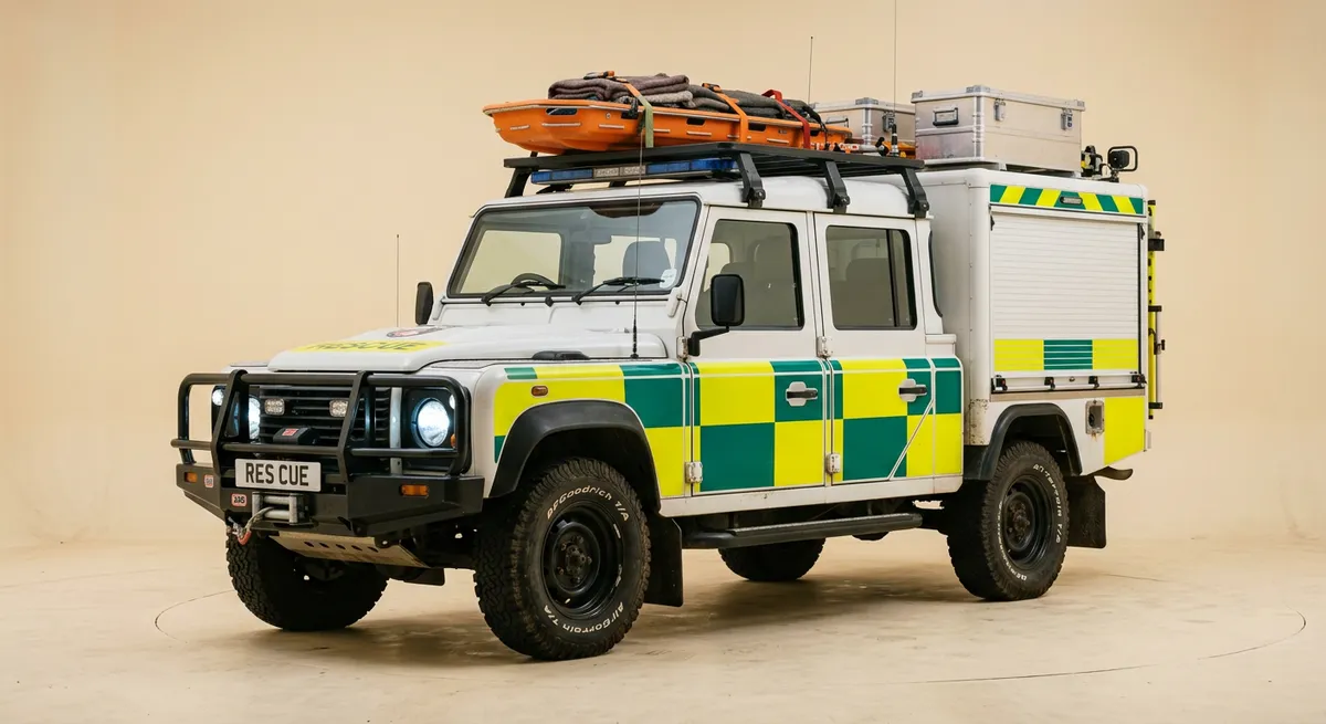Mountain Rescue Land Rover