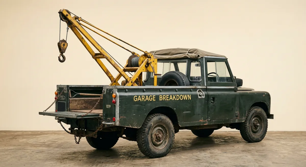 Recovery Crane Land Rover